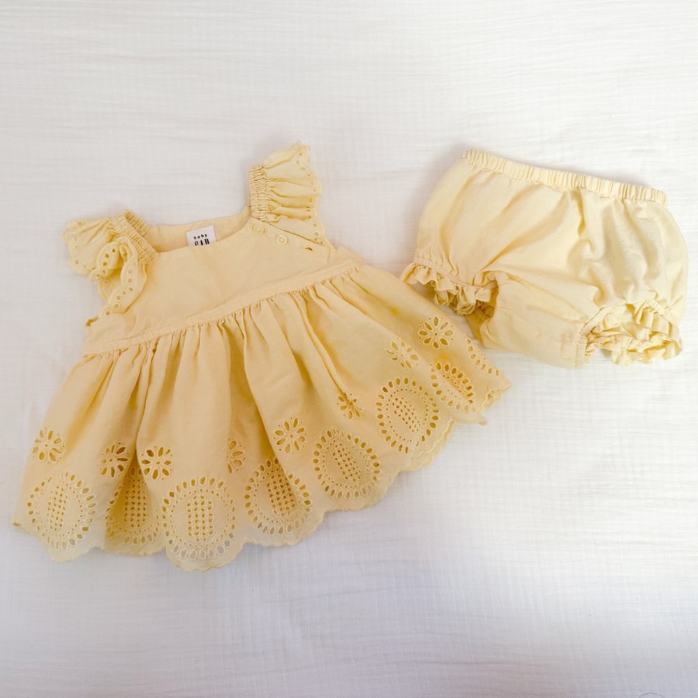 Baby Gap Dress | Yellow | 3-6 M